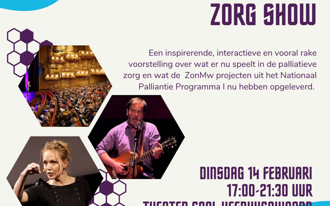 Vormgeving uitnodigingen evenementen Netwerken Palliatieve Zorg